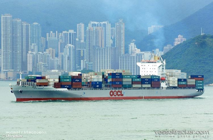 Oocl-Panama - Container Ship vessel registered in Hong Kong