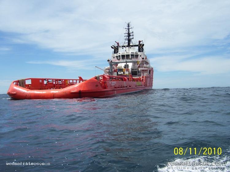 Triton-Arjuna - Offshore Tug Supply Ship vessel registered in Indonesia
