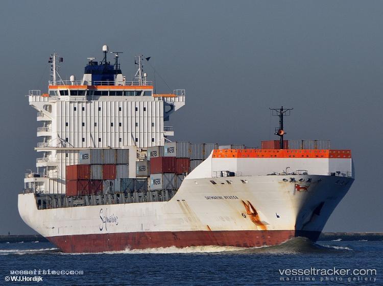 Maersk-Nyassa - Container Ship vessel registered in Hong Kong