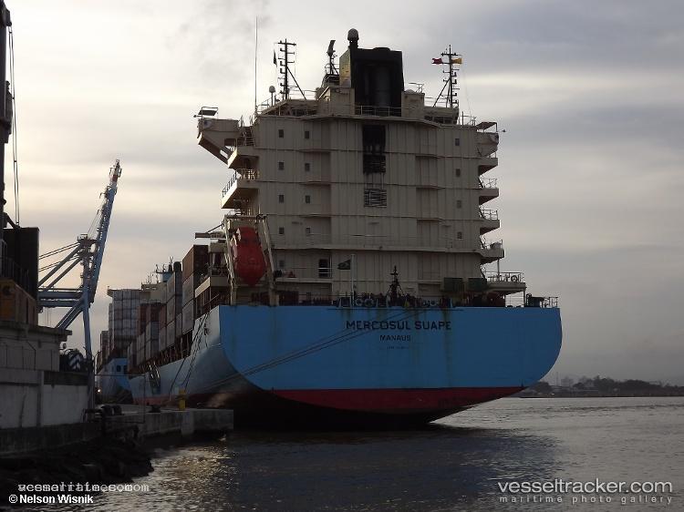 Mercosul-Suape - Container Ship vessel registered in Brazil