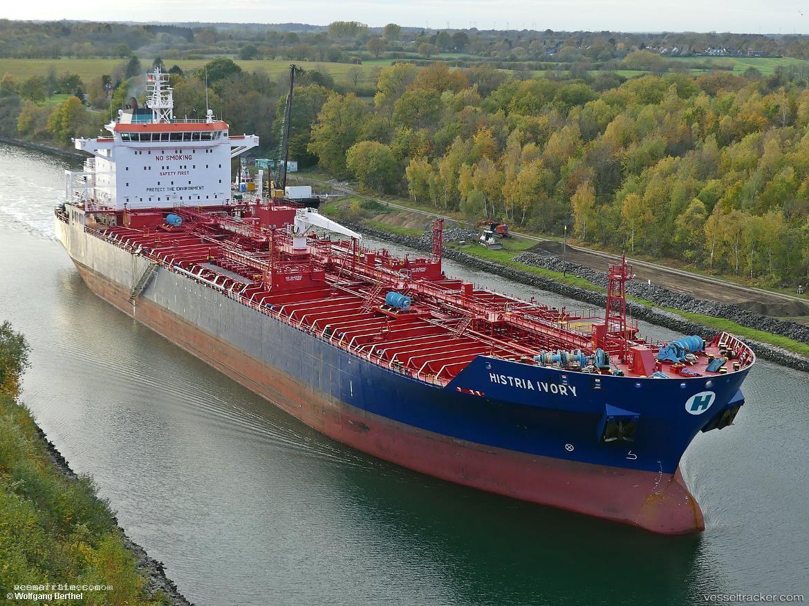 Histria-Ivory - Chemical Oil Products Tanker vessel registered in Malta