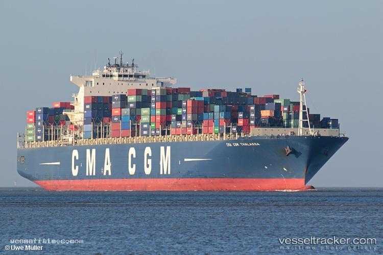Cma-Cgm-Thalassa - Container Ship vessel registered in Malta
