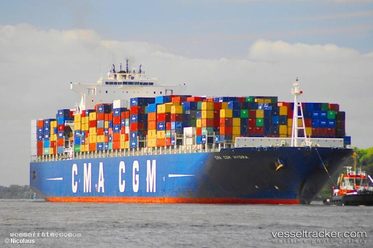Cma-Cgm-Hydra - Container Ship vessel registered in Bahamas