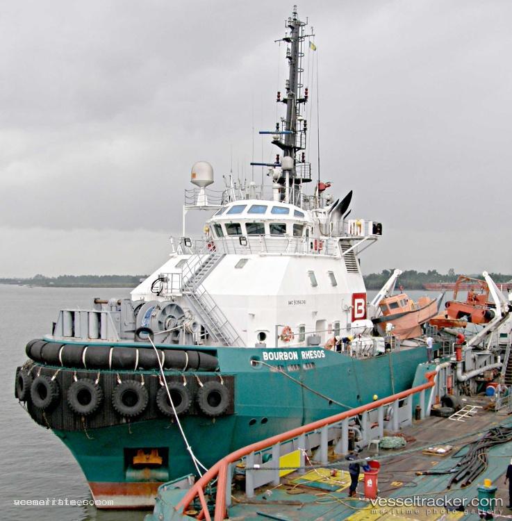 Bourbon-Rhesos - Offshore Tug Supply Ship vessel registered in Saint Vincent and the Grenadines