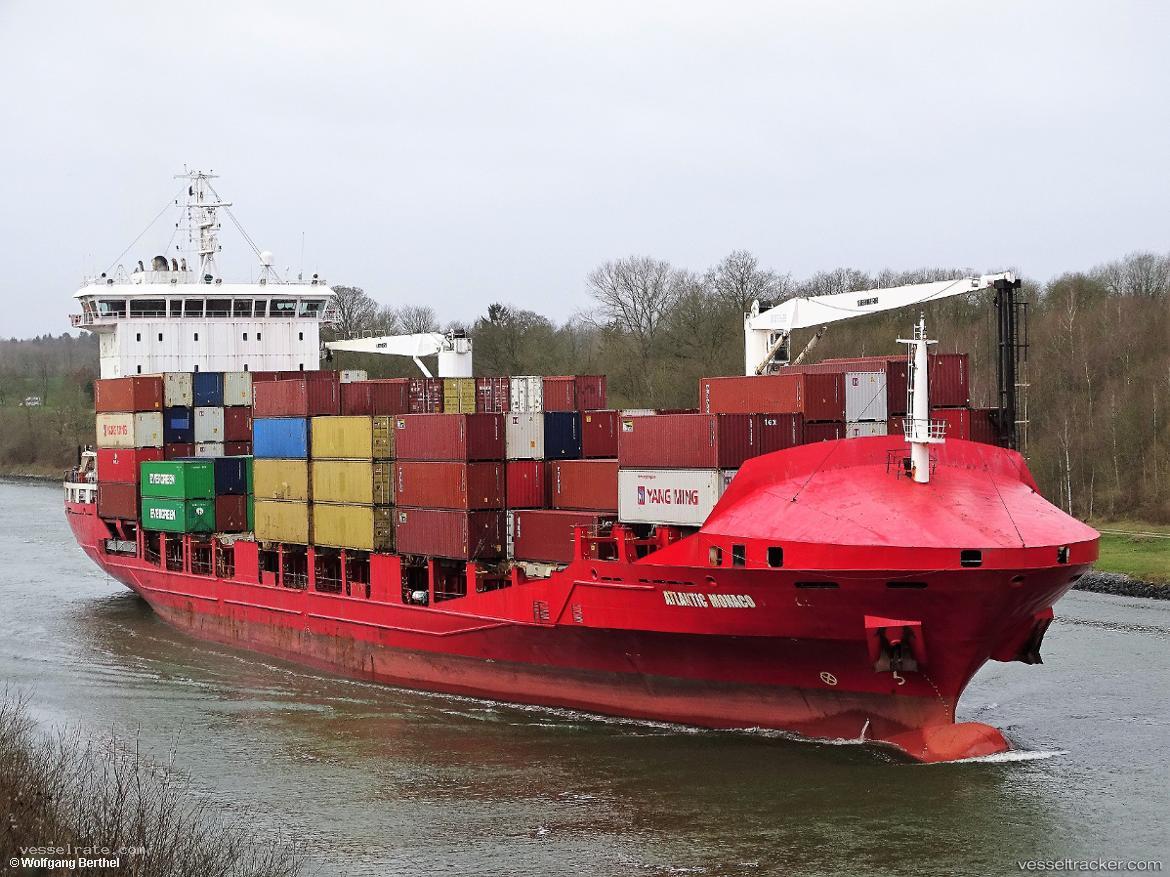 Atlantic-Monaco - Container Ship vessel registered in Singapore