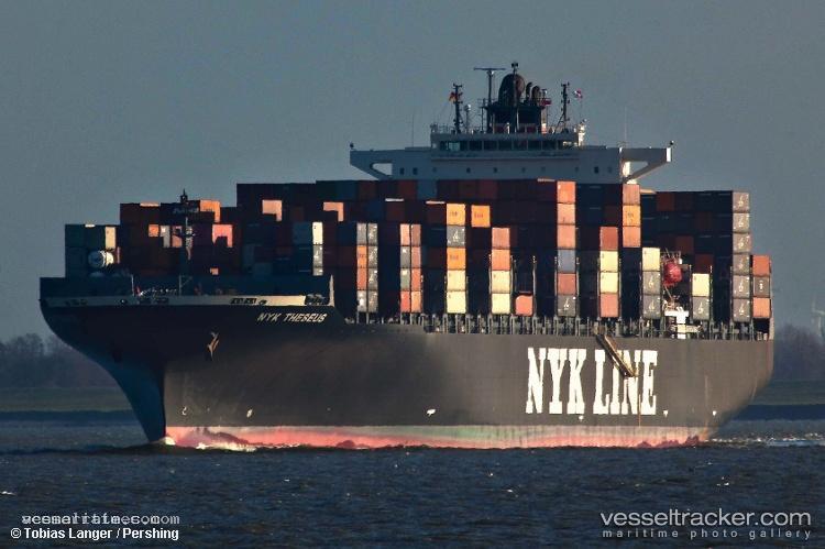 One-Theseus - Container Ship vessel registered in Japan