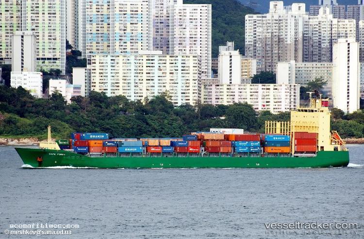 Cape-Forby - Container Ship vessel registered in Marshall Islands