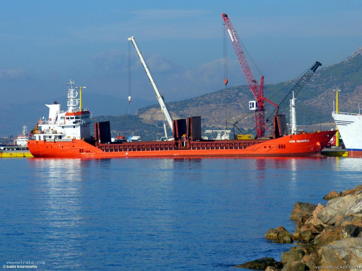 Asim-Imamoglu - General Cargo Ship vessel registered in Turkey