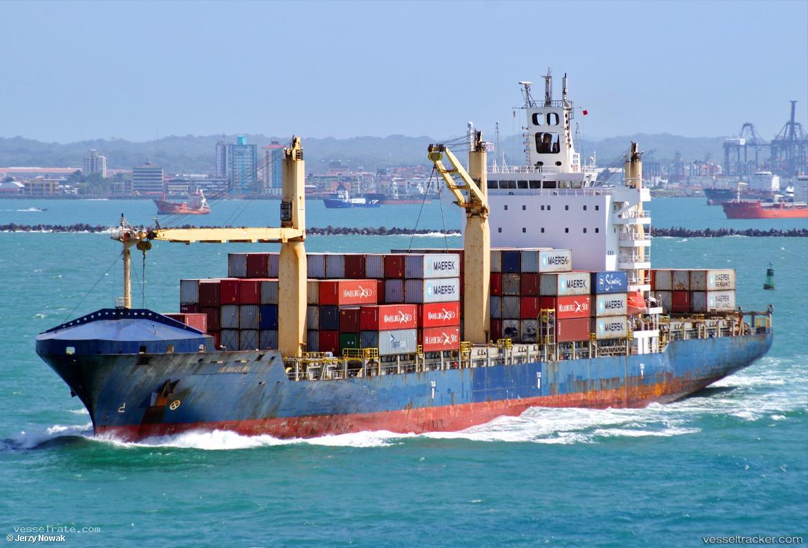 As-Angelina - Container Ship vessel registered in Portugal