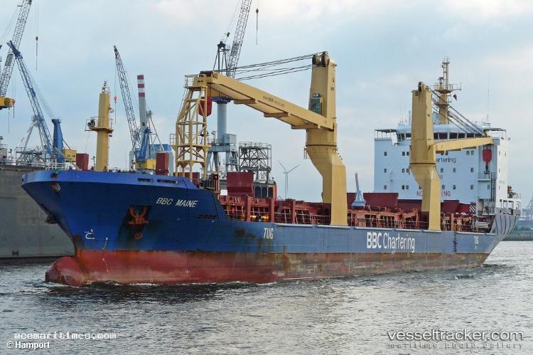 Bbc-Maine - Multi Purpose Carrier vessel registered in Antigua and Barbuda
