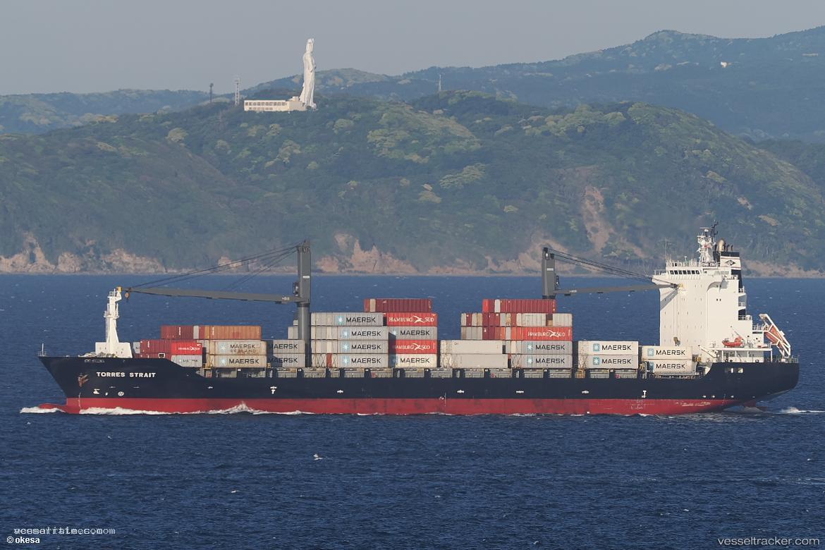 Torres-Strait - Container Ship vessel registered in Liberia