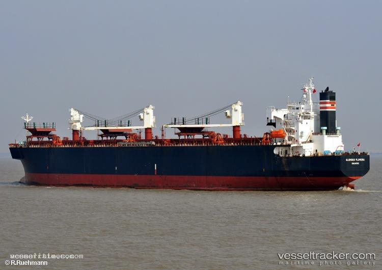 First-Angel - Wood Chips Carrier vessel registered in Panama