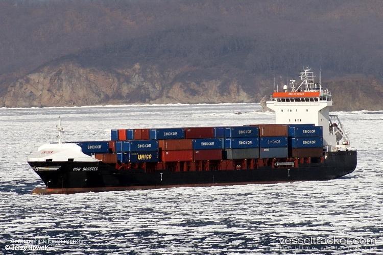 Osg-Bosstec - Container Ship vessel registered in Hong Kong