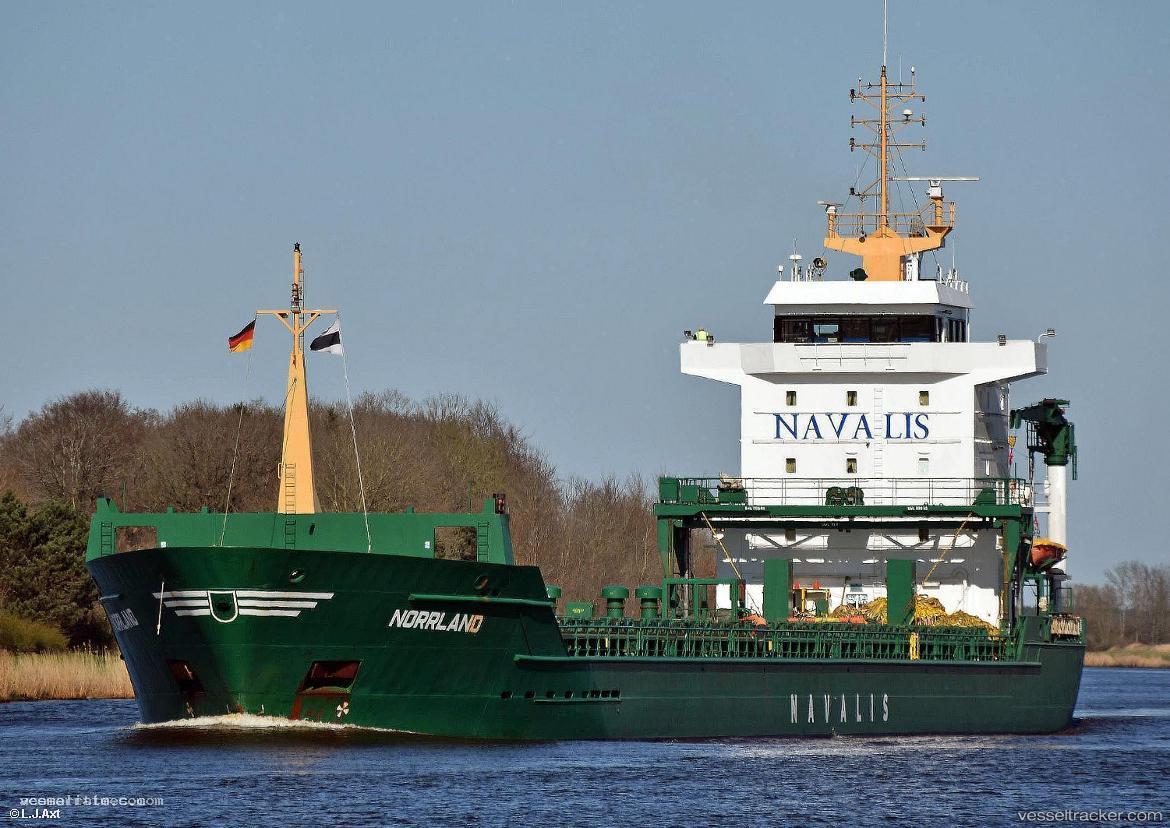 Norrland - Deck Cargo Ship vessel registered in Cyprus