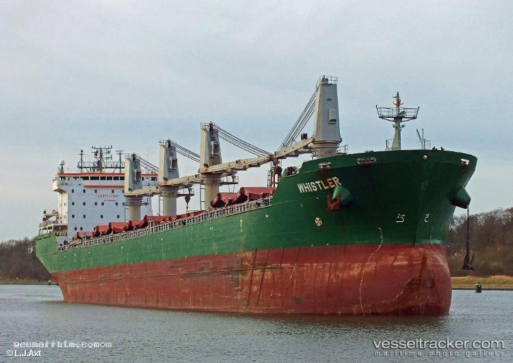 Whistler - Bulk Carrier vessel registered in Marshall Islands