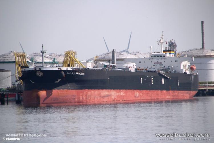 Sakura-Princess - Crude Oil Tanker vessel registered in Liberia