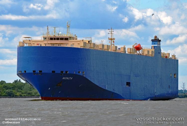 Monza - Vehicles Carrier vessel registered in Liberia