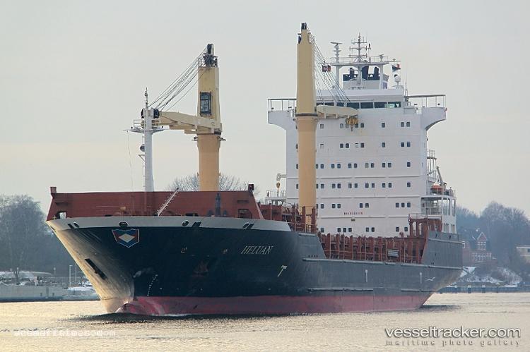 Msc-Tamishka-F - Container Ship vessel registered in Liberia