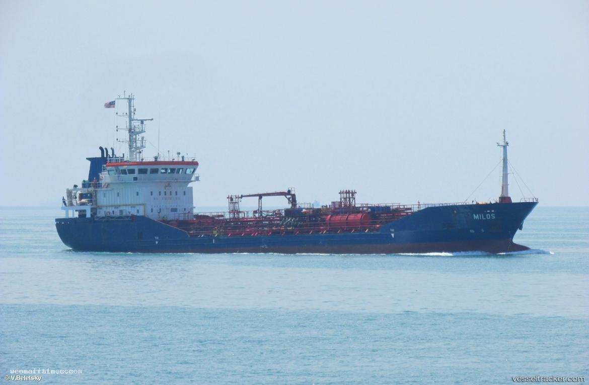 Milos - Oil Products Tanker vessel registered in Cyprus