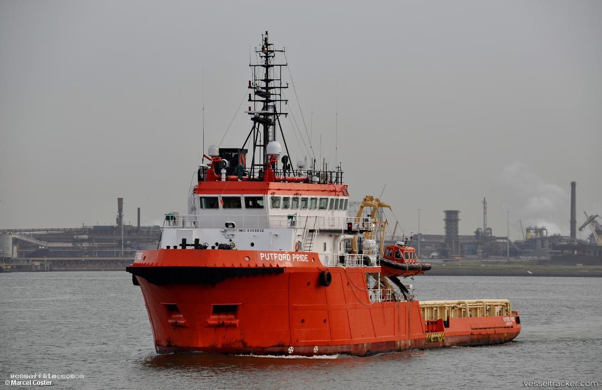 Putford-Pride - Offshore Tug Supply Ship vessel registered in United Kingdom