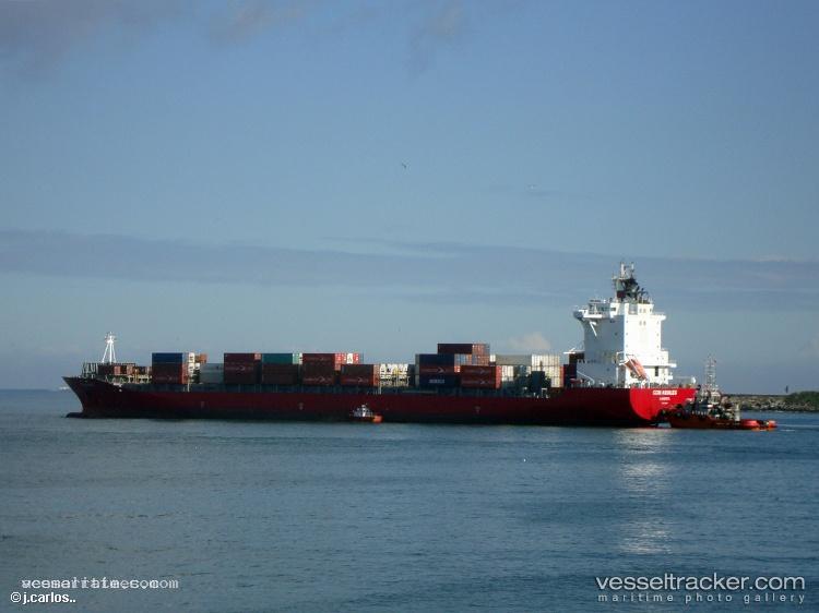 Maersk-Jiangyin - Container Ship vessel registered in Singapore