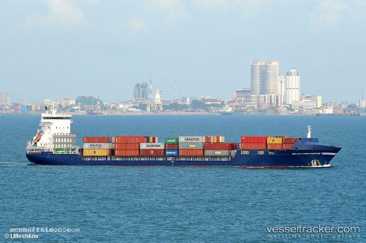 X-press-Meghna - Container Ship vessel registered in Singapore