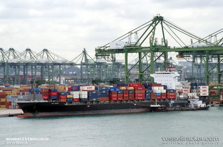 Acx-Pearl - Container Ship vessel registered in Liberia