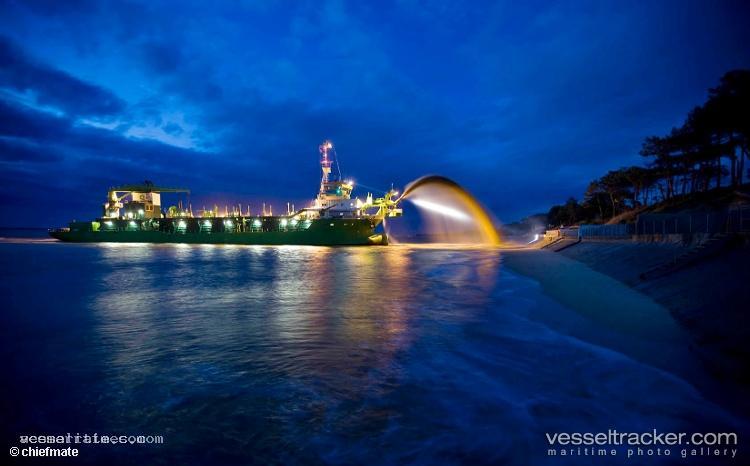 Marieke - Hopper Dredger vessel registered in Belgium