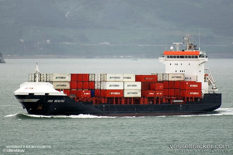 Osg-Beautec - Container Ship vessel registered in Hong Kong