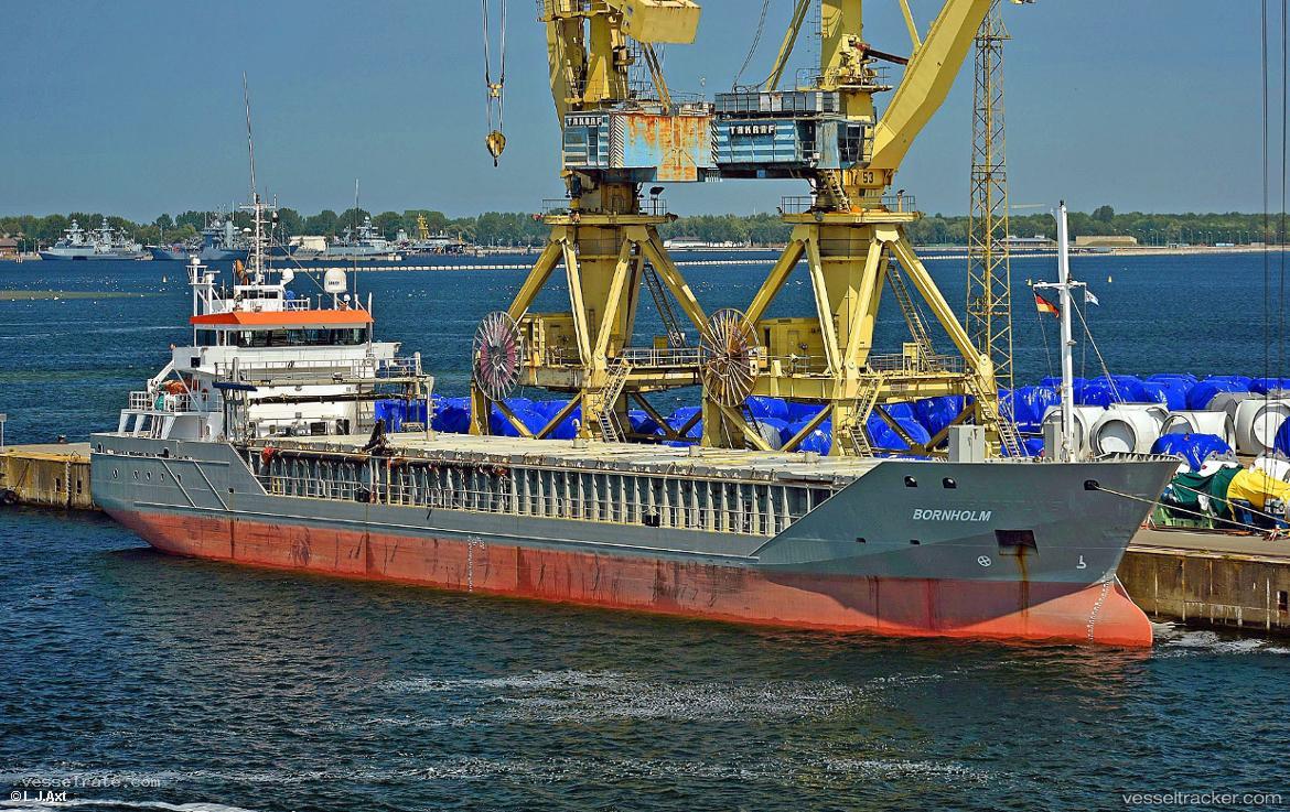 Bornholm - Cement Carrier vessel registered in Netherlands