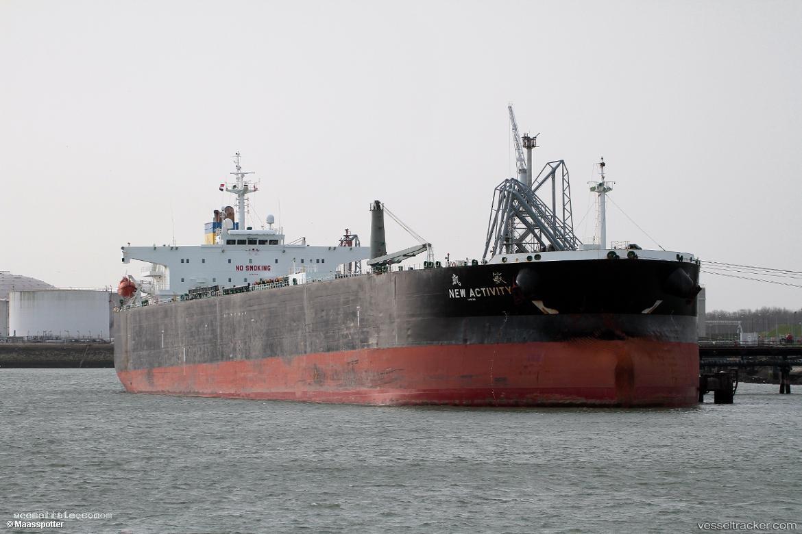 New-Activity - Crude Oil Tanker vessel registered in Liberia