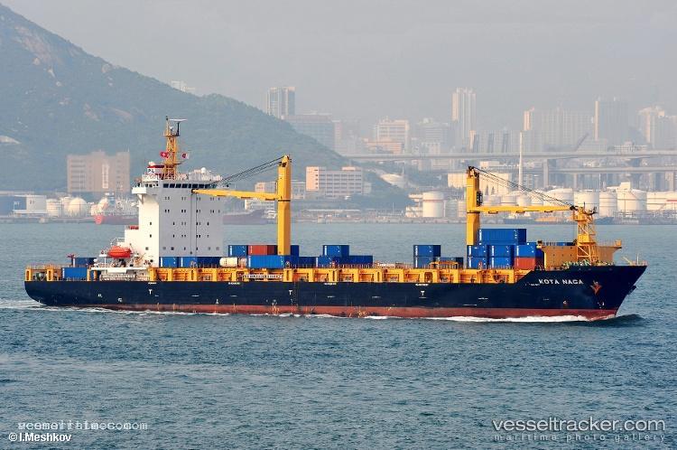 Kota-Naga - Container Ship vessel registered in Singapore