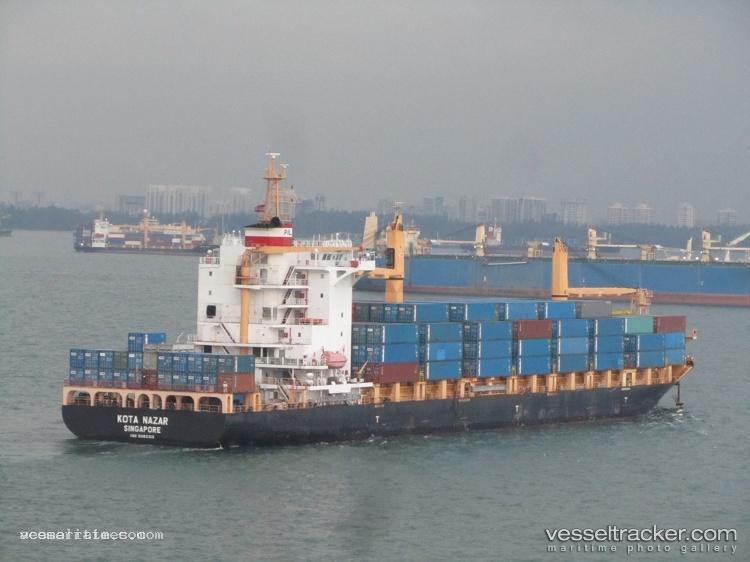 Kota-Nazar - Container Ship vessel registered in Singapore
