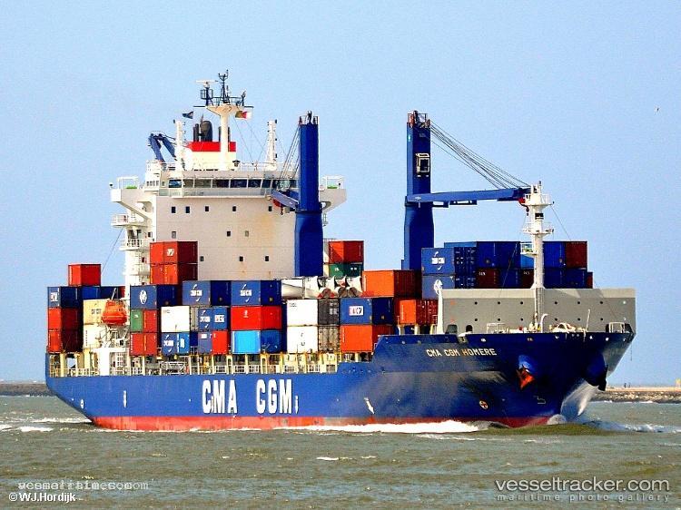 Cma-Cgm-Homere - Container Ship vessel registered in Indonesia