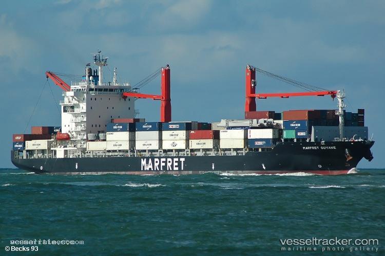 Marfret-Guyane - Container Ship vessel registered in France