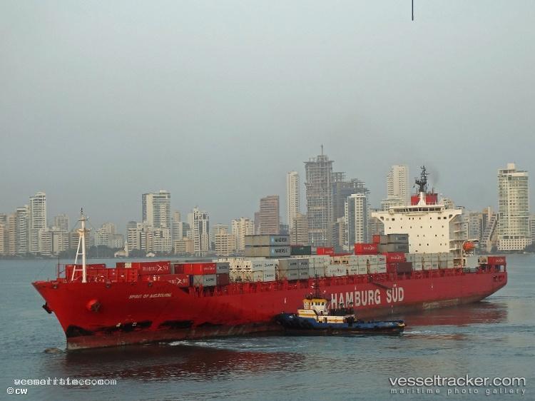 Spirit-Of-Melbourne - Container Ship vessel registered in United Kingdom