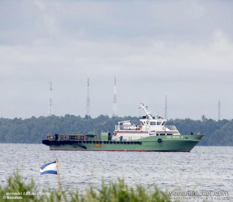 Pan-Marine-9 - Offshore Tug Supply Ship vessel registered in Indonesia