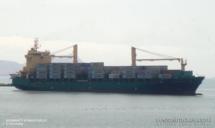 Sevillia - Container Ship vessel registered in Portugal