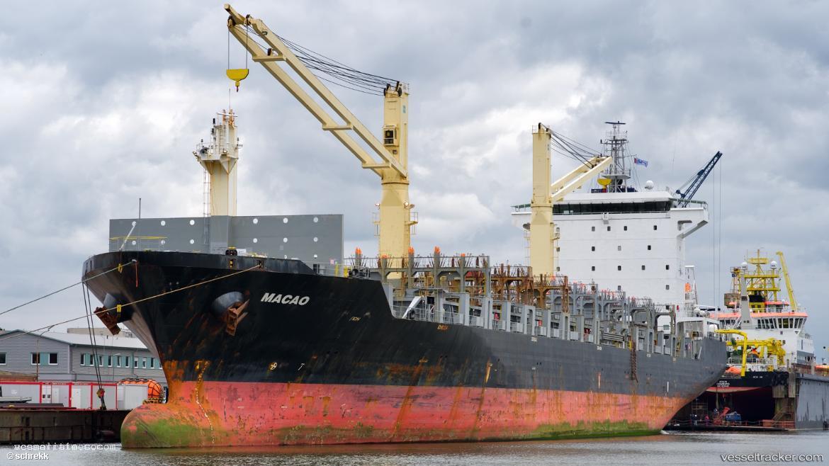 Macao - Container Ship vessel registered in Portugal