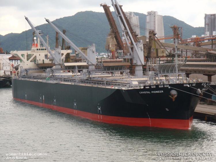 Crystal-Pioneer - Wood Chips Carrier vessel registered in Cayman Islands