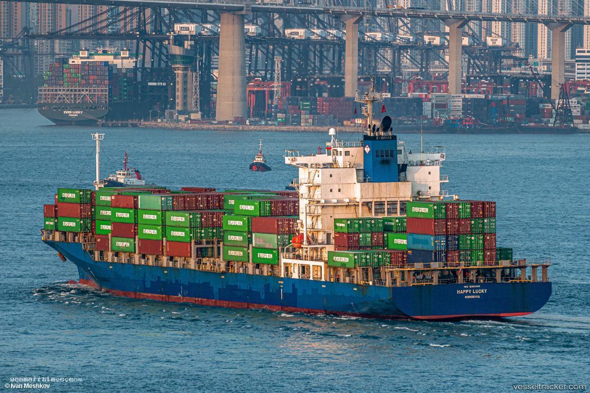Happy-Lucky - Container Ship vessel registered in Liberia