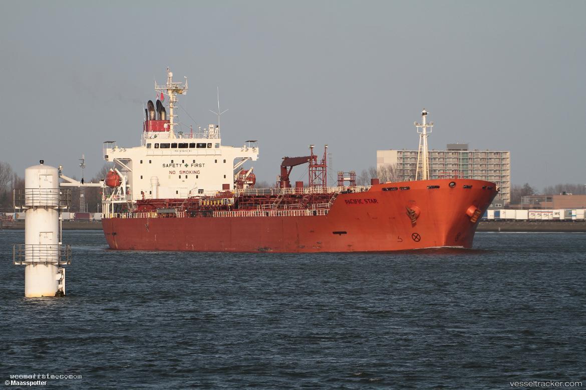 Pacific-Star - Chemical Oil Products Tanker vessel registered in Singapore