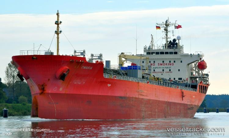 Easterly-As-Omaria - Chemical Oil Products Tanker vessel registered in Marshall Islands