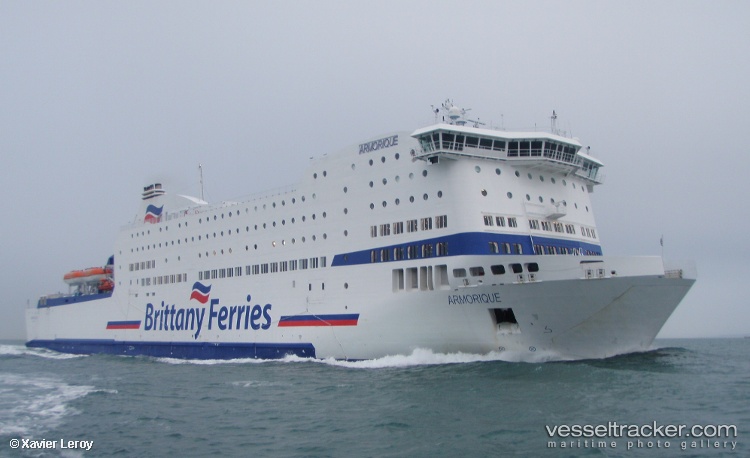 Armorique - Passenger Ro Ro Cargo Ship vessel registered in France