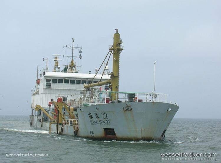 Hang-Jun-22 - Hopper Dredger vessel registered in China