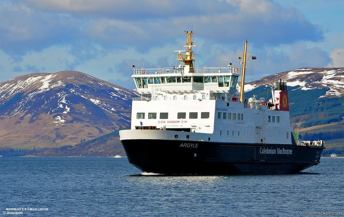 Argyle - Passenger Ro Ro Cargo Ship vessel registered in United Kingdom