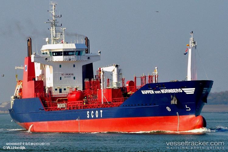 Scot-Nuernberg - Chemical Oil Products Tanker vessel registered in Marshall Islands