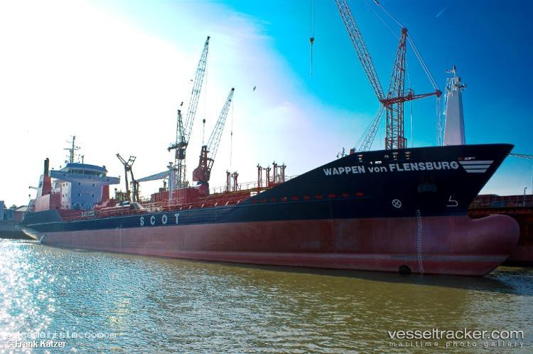 Scot-Flensburg - Chemical Oil Products Tanker vessel registered in Marshall Islands