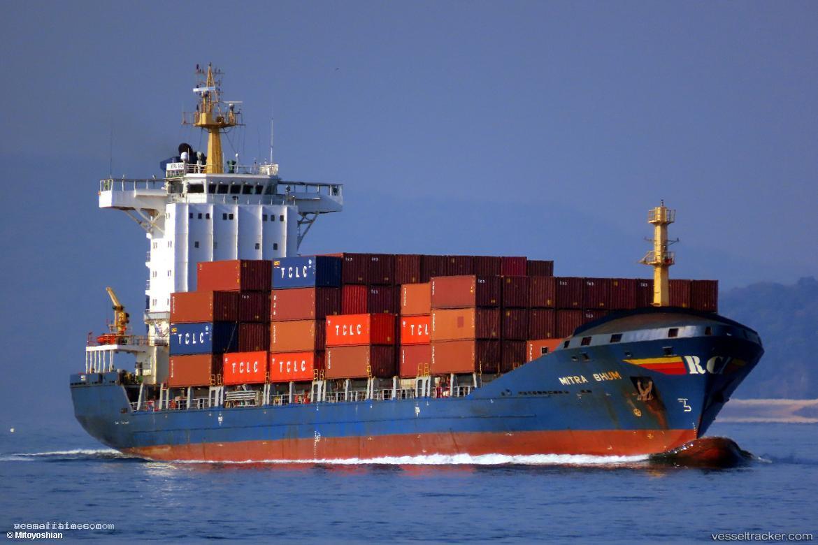 Mitra-Bhum - Container Ship vessel registered in Singapore