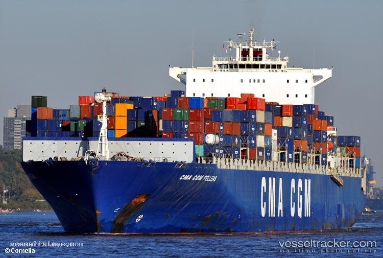 Cma-Cgm-Pelleas - Container Ship vessel registered in Malta